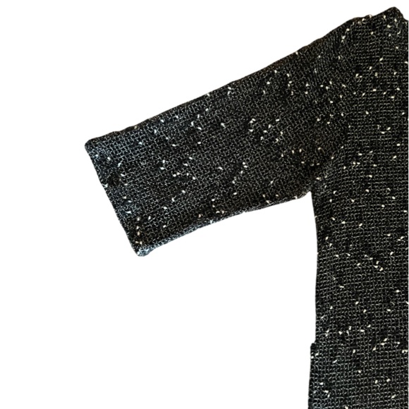 LULA B Black Mesh 2 Top Set with Silver Concho Buttons - Picture 7 of 15